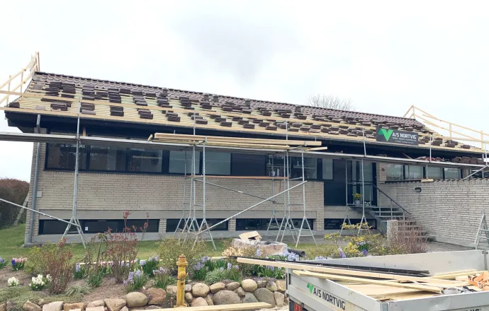 A/S Nortvig - Tagudskiftning, Kornerupsvej