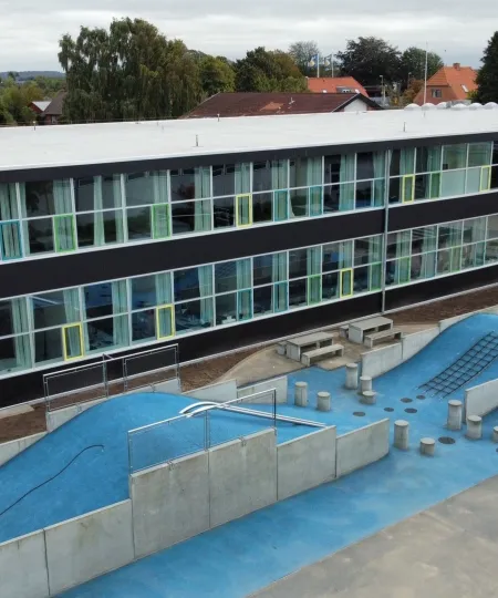 A/S Nortvig - Østerhåbskolen - Facaderenovering